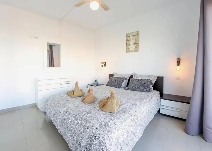 Amazing 2 Bedroom Flat With Beachfront And Pool, Paraiso Del Sur A306 Appartement